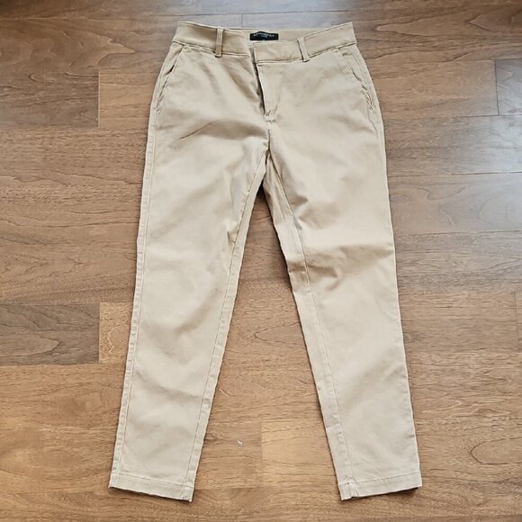 Banana Republic Women's Tan Sloan Straight Leg Pants - Picture 1 of 5